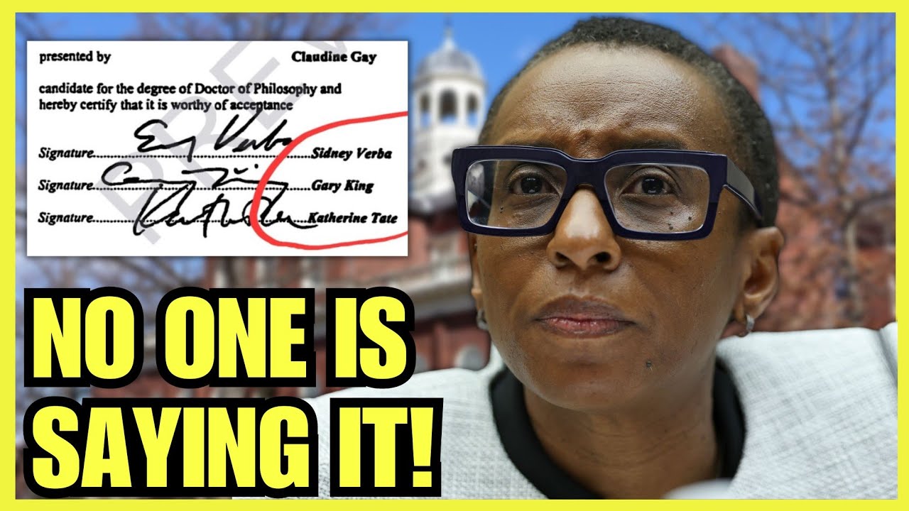 SHOCKING Revelation Of Harvard President's Resignation That No One Is Talking About (clip)
