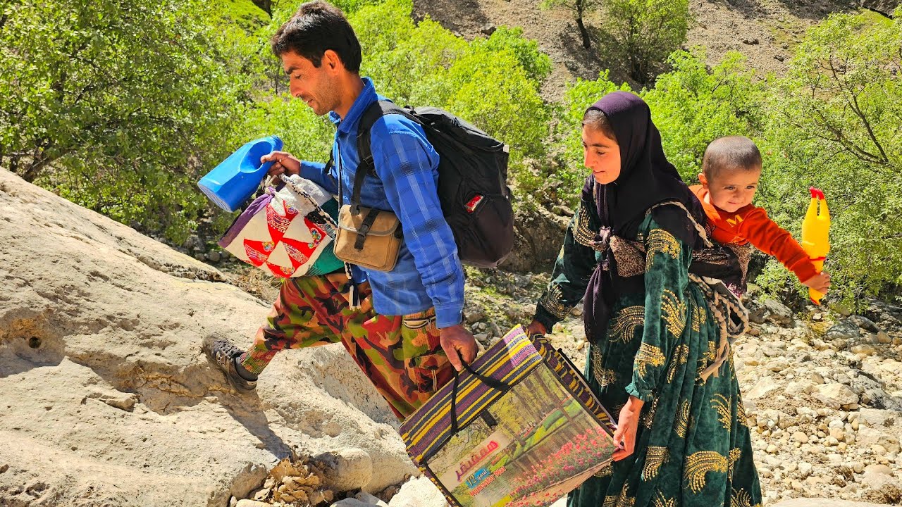Osool-e Din & Khadijeh | A Peaceful Nature Day by the River with Maedeh