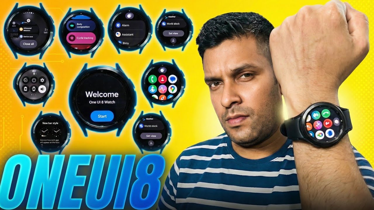 Oneui 8 For Galaxy Watch 4 / 4 Classic | Top 14 Features New Gesture support | New video 🔥