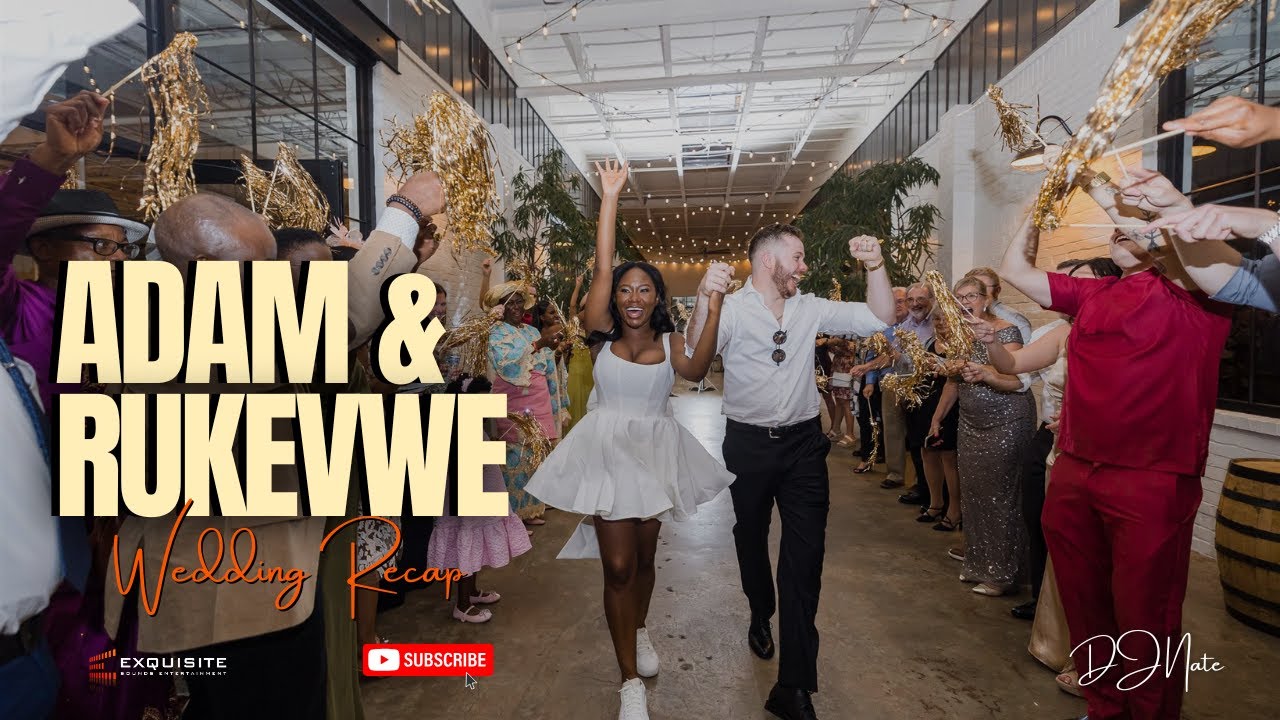 Luxury Atlanta Wedding DJ | Rue & Adam's High-Energy Wedding at Stave Room | Exquisite Sounds Ent