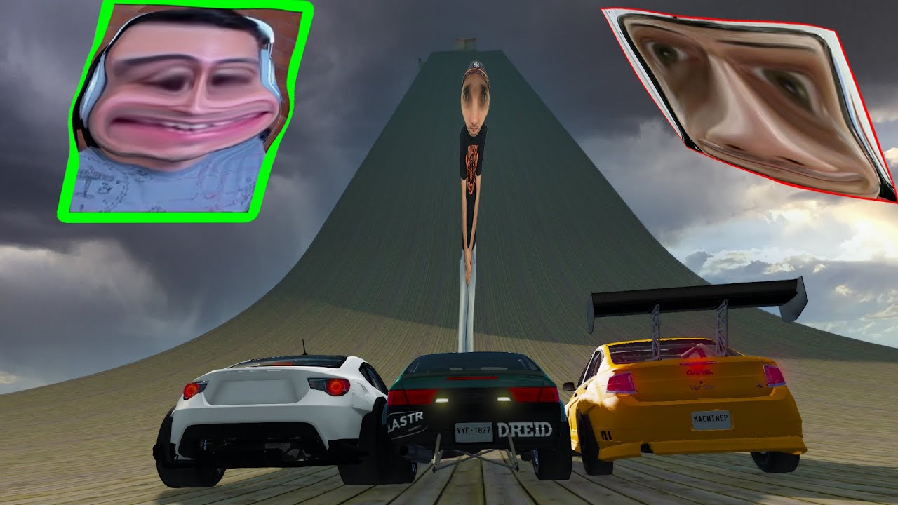 MEGA SUBIDA MORTAL com @gqgames @machineplaysBR no BeamNG Drive MULTIPLAYER