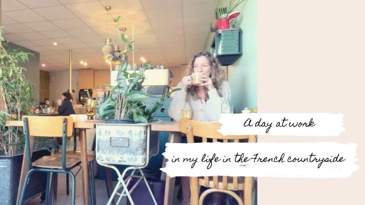 A work day in my life in the French countryside -  at my co working space in Beaune