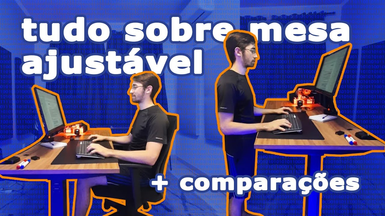 Vale a pena uma mesa elétrica? [Vídeo não patrocinado] - mesa geniodesk e outras