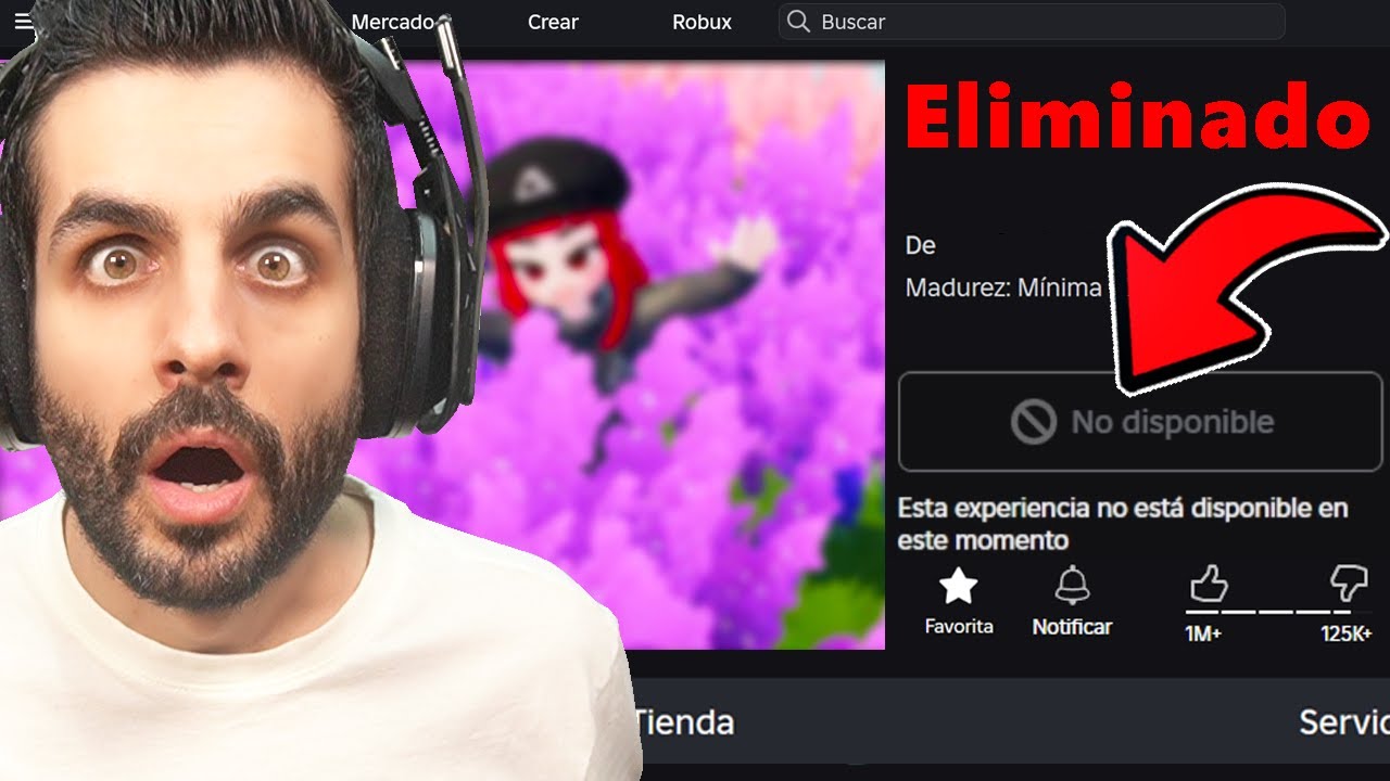 Quise VOLVER a este JUEGO de ROBLOX… ¡pero lo ELIMINARON! 😨