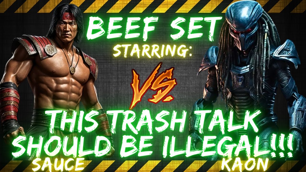 BEEF SETS ft. Saucegod vs Kaon | THIS TRASH TALK SHOULD BE ILLEGAL!!! 🤣🎤🔥