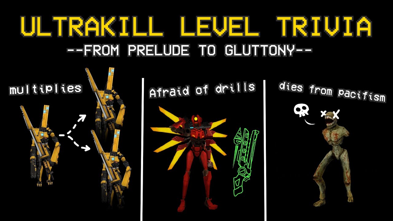 ULTRAKILL Act I Facts - from Prelude to Gluttony | ULTRA_REVAMP Update