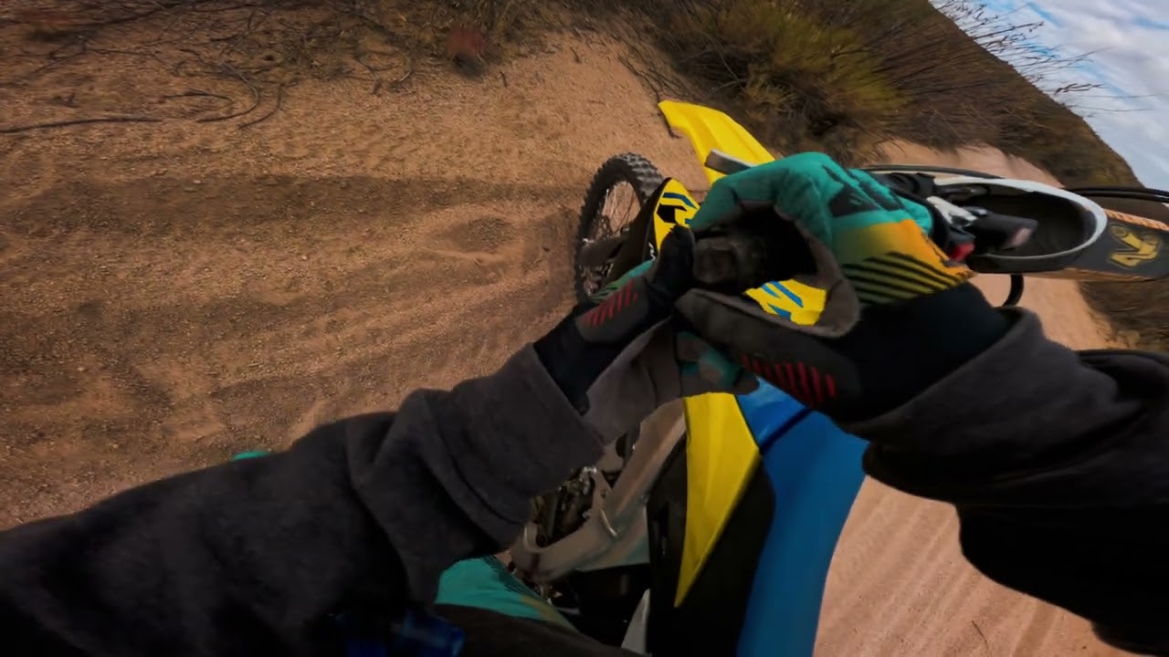 Solo Ride at The Rolls OHV on my RMZ-250.
