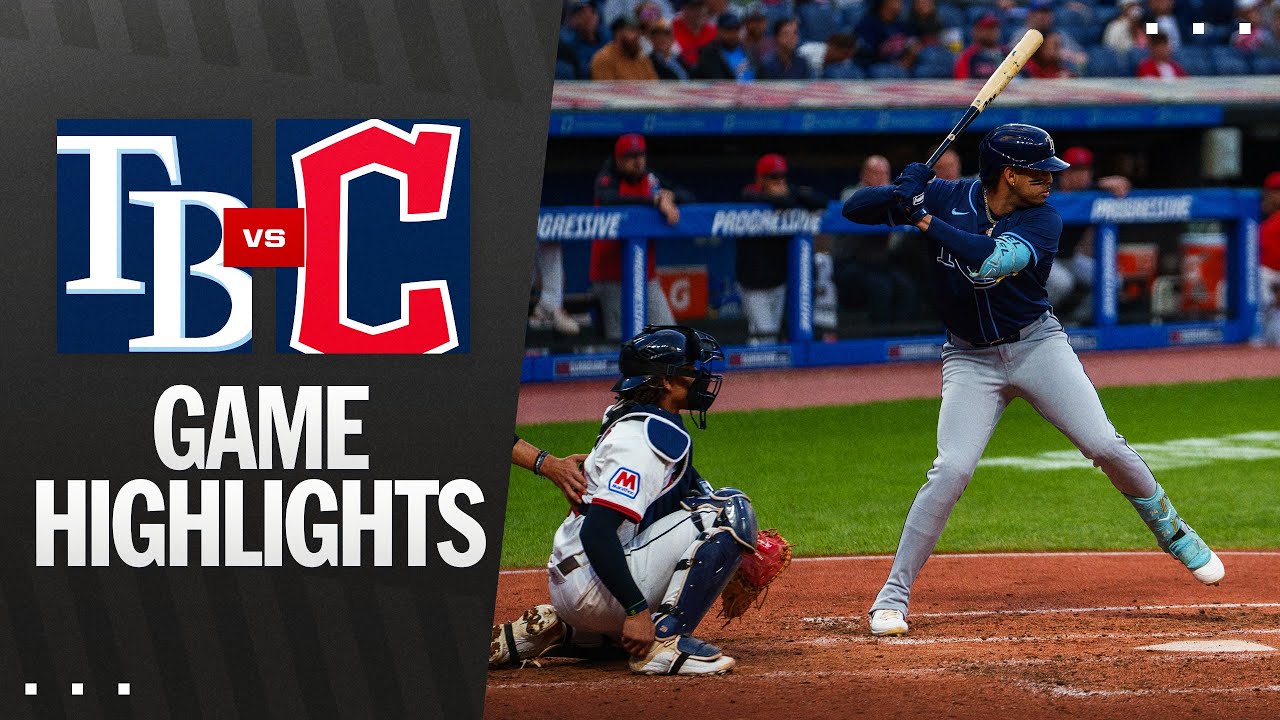 Rays vs. Guardians Game Highlights (8/26/25) | MLB Highlights