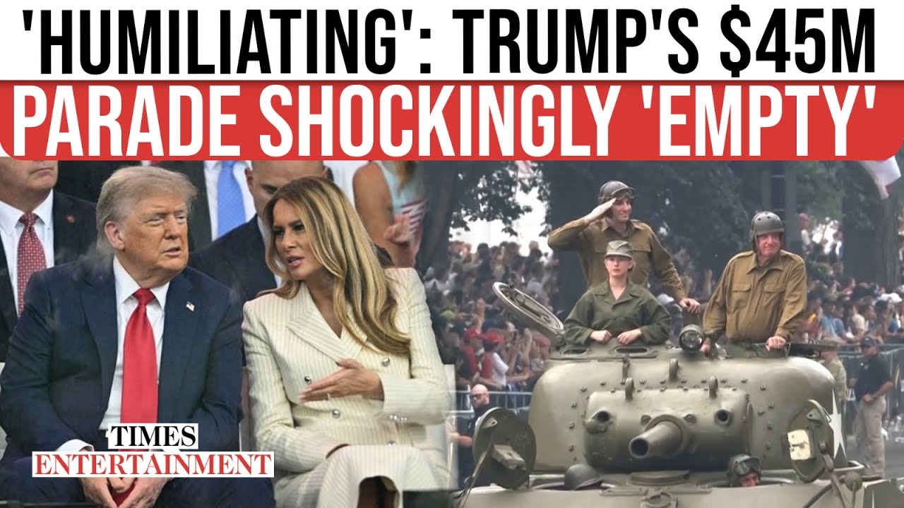 Trump REDUCED To Laughing Stock At Military Birthday Parade? $45M Spectacle 'Fails' To Attract Crowd
