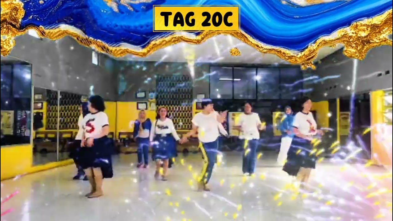 LINEDANCE PACAR 5 LANGKAH - EZ - CHOREO : SYA'FITRI - ULD BLITAR -                                  
