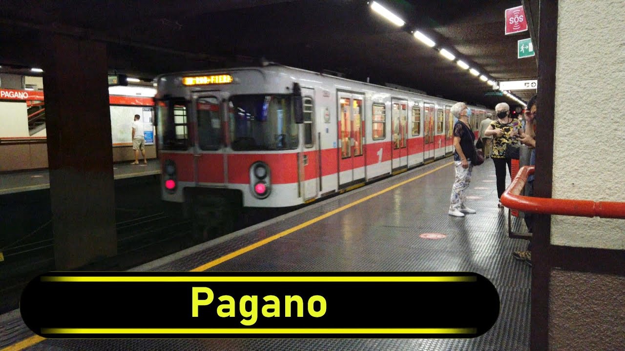 Metro Station Pagano - Milan 🇮🇹 - Walkthrough 🚶