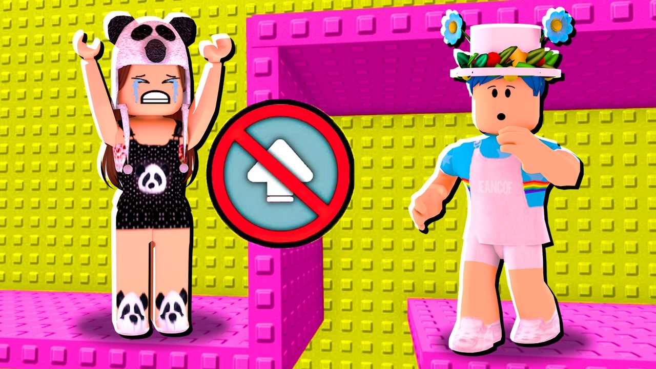 VENCEMOS A TORRE MAIS DIFÍCIL SEM PULAR no ROBLOX 😱😭