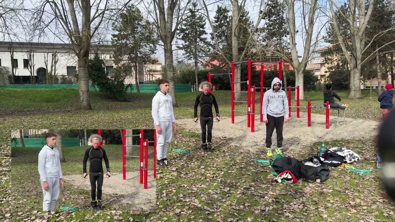 Allenamento all’aperto con futuro campione dì pugilato BOMBASTIC !!!