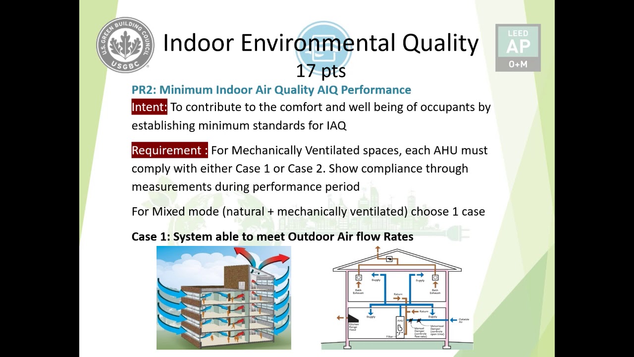 LEED AP O+M Indoor Environmental Quality