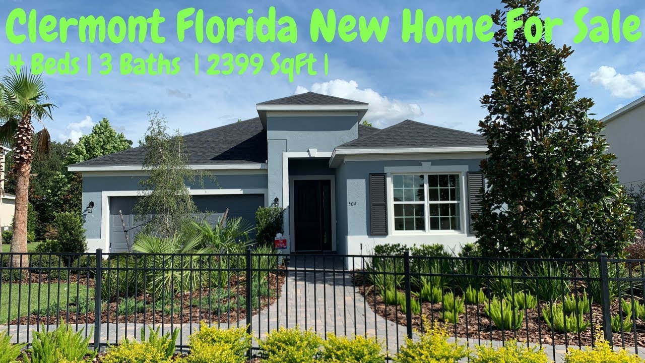 Clermont Florida New Home For Sale | Antigua Model by Taylor Morrison | Model house tour | $298K*