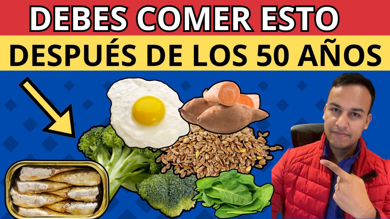 ⚠️ NO IGNORAR: 10 alimentos que PROTEGEN tu CUERPO después de los 50