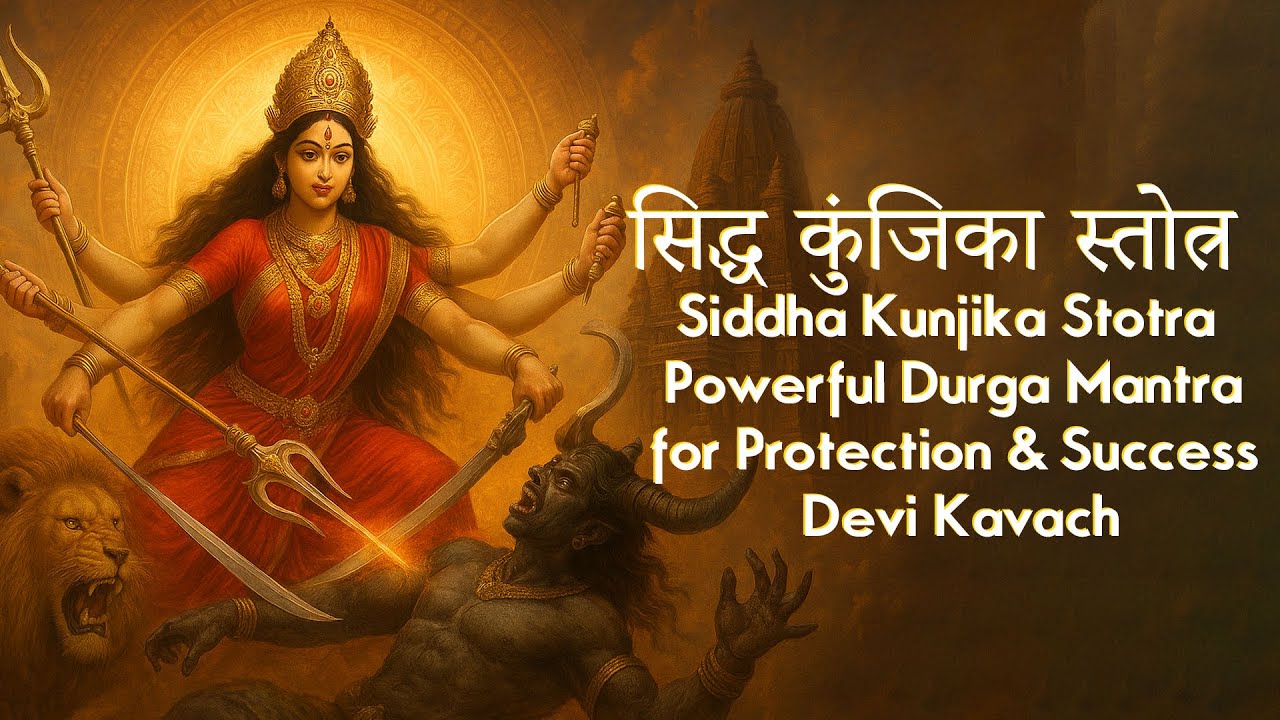 सिद्ध कुंजिका स्तोत्र | Siddha Kunjika Stotra | Powerful Durga Mantra | Devi Kavach