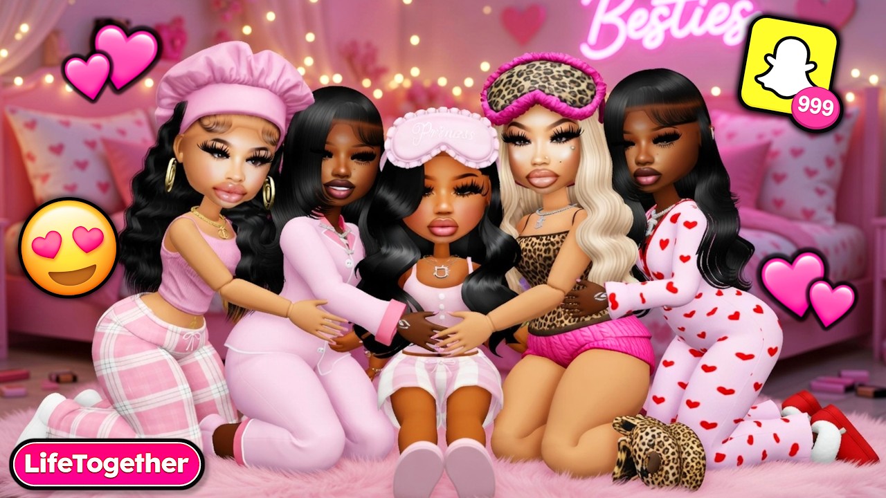 I SNUCK Into A REALISTIC BADDIE SLEEPOVER in LifeTogether RP! 😍 | Roblox