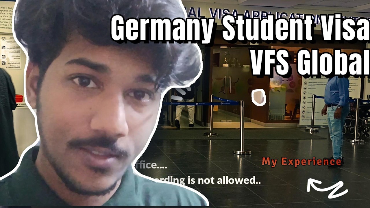 Студенческая виза в Германию 🇩🇪 Опыт посещения VFS Global: пошаговая инструкция | Зимний набор