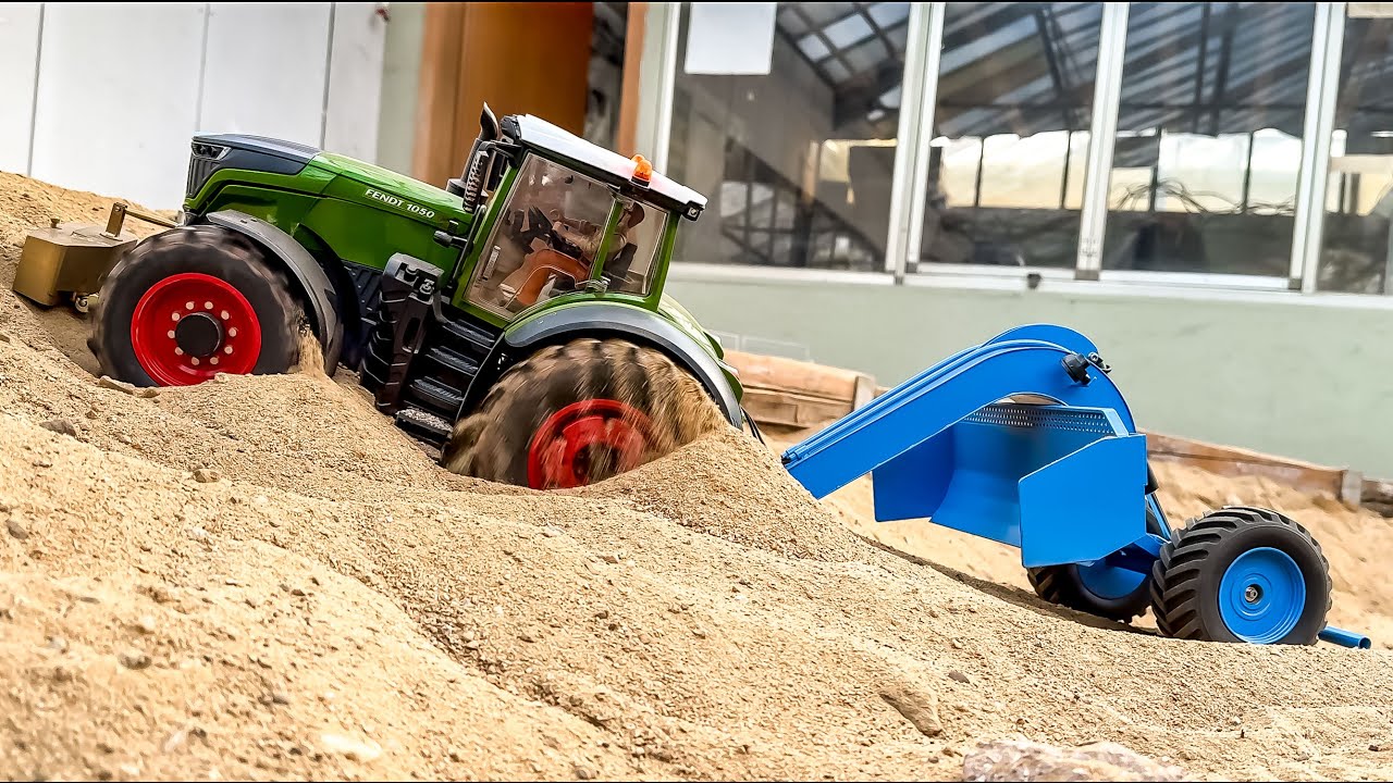 TRACTORS IN TROUBLE! MEGA RC TRUCKS AND TRACTORS COLLECTION