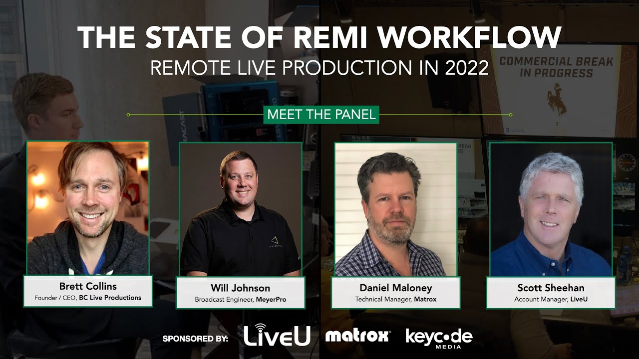 The State of REMI Workflow: Remote Live Production in 2022