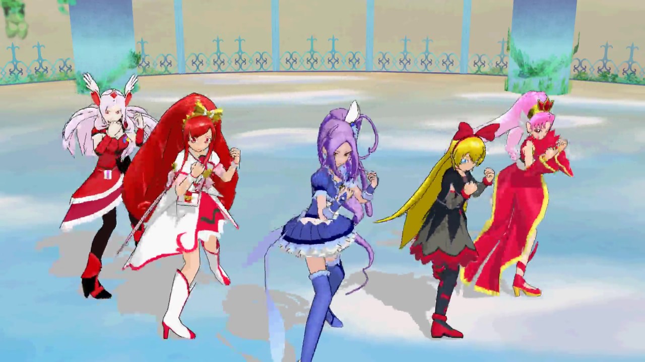【MMD】プリキュアまつりDX7　EDダンス
