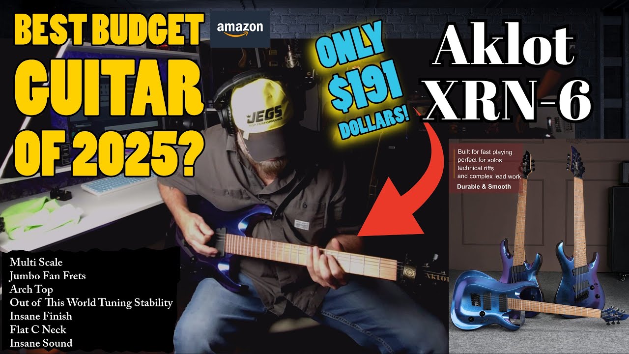 AKLOT XRN &mdash; это лучшая бюджетная гитара AMAZON из когда-либо созданных?