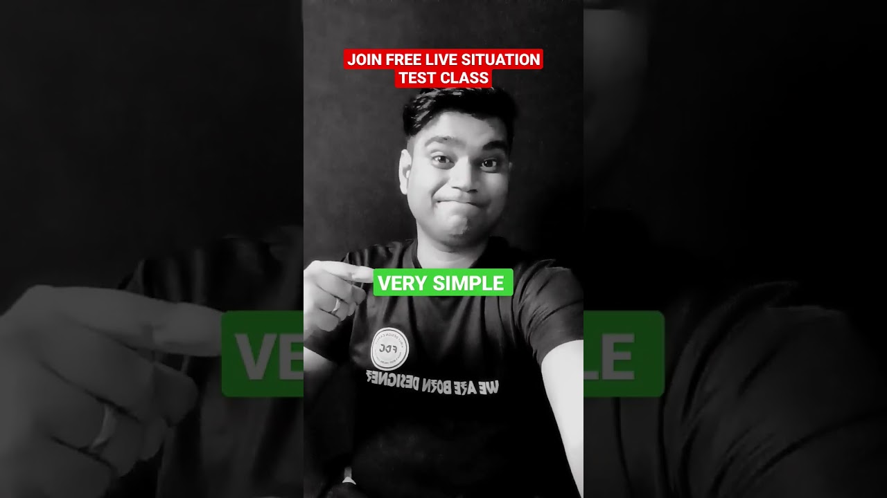 nift situation test preparation free class #niftsituationtest #situationtest #freesituationtest