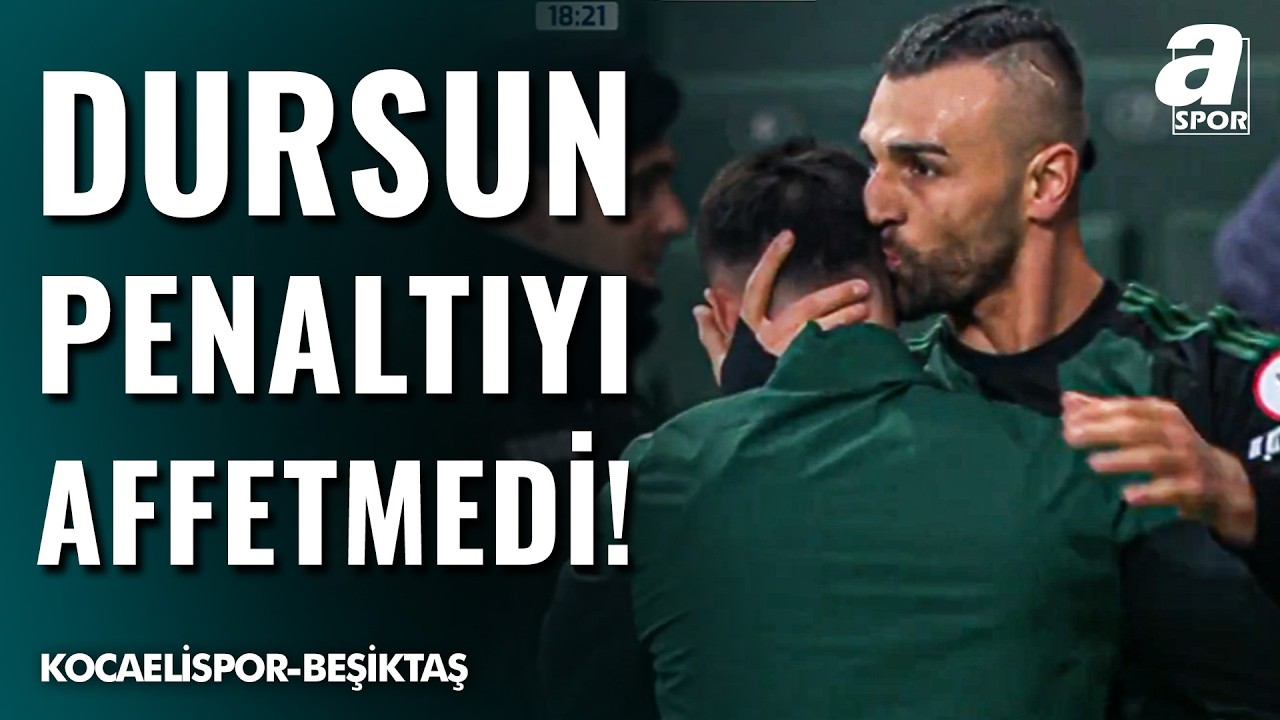 GOL | Serdar Dursun | Kocaelispor 1-0 Beşiktaş | Ziraat Türkiye Kupası C Grubu