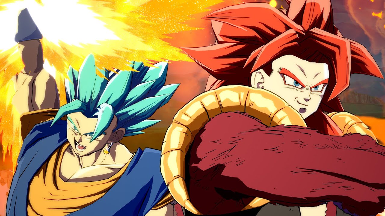 DBFZ Gogeta Leaves GodHood To Help Deleto Blue