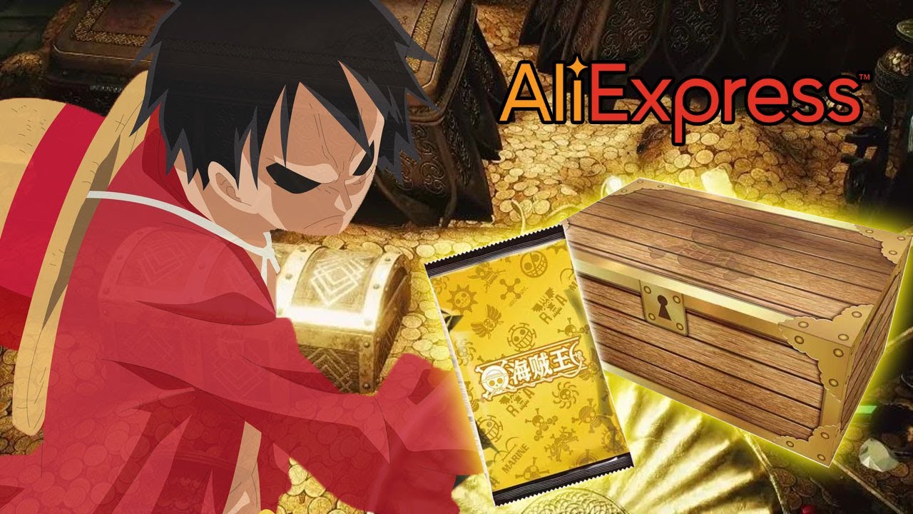 ¡EN PRIMICIA! Apertura TREASURE BOX ONE PIECE - Las cartas de One Piece de Aliexpress son una LOCURA