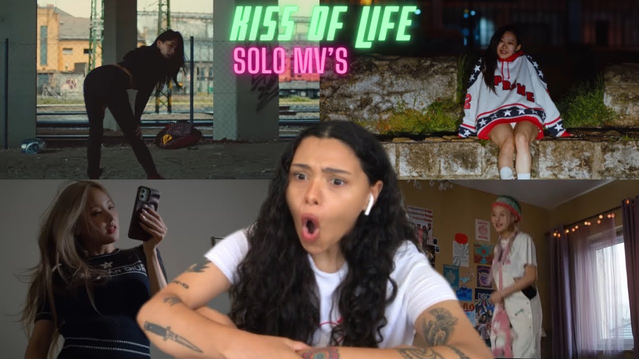 KISS OF LIFE (키스오브라이프) Sugarcoat / Countdown / Kitty Cat / Play Love Games MV | REACTION!!