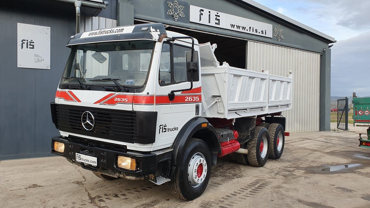 MERCEDES BENZ SK 2635 K 6X4 meiller tipper - FIŠ TRUCKS SLOVENIA