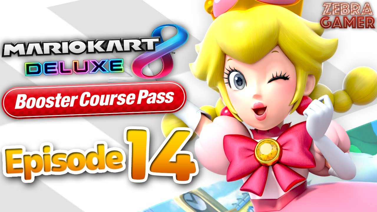 Time Trials! Peachette! - Mario Kart 8 Deluxe Booster Course Pass Gameplay Walkthrough Part 14