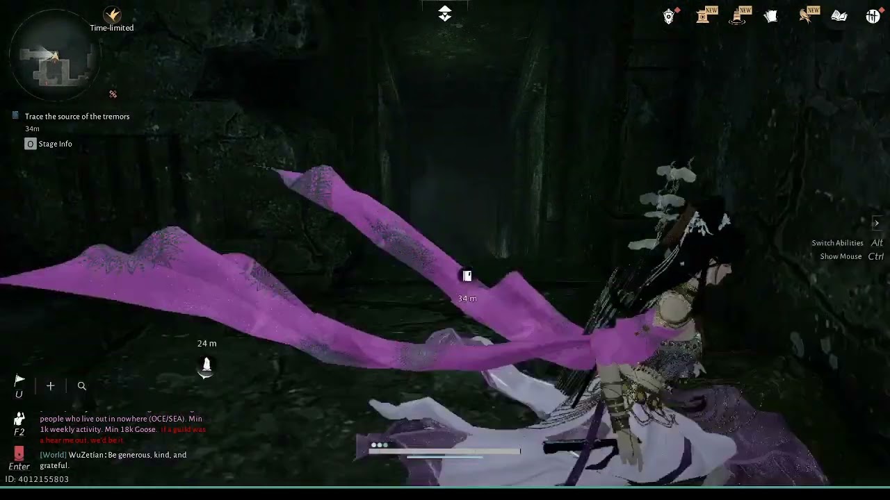 Activate the Contraption. Delve Deeper.Trace the source of the tremors.Where Winds Meet.