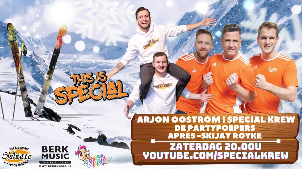 THIS IS SPECIAL | Après-ski editie | guests: Arjon Oostrom / De PartyPoepers /  Après-skijay Royke
