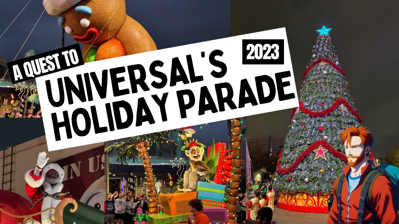 Universal's Holiday Parade 2023 Featuring Macy's at Universal Orlando Resort [4K]