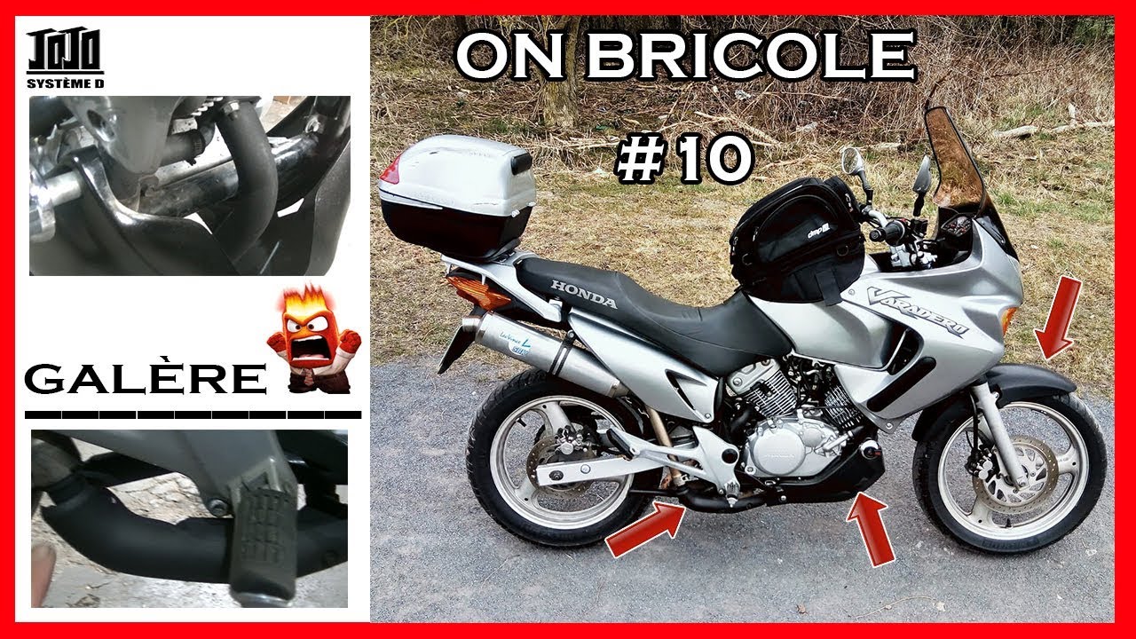 Varadero 125 / je rénove l'échappement / On Bricole #10 ✌️
