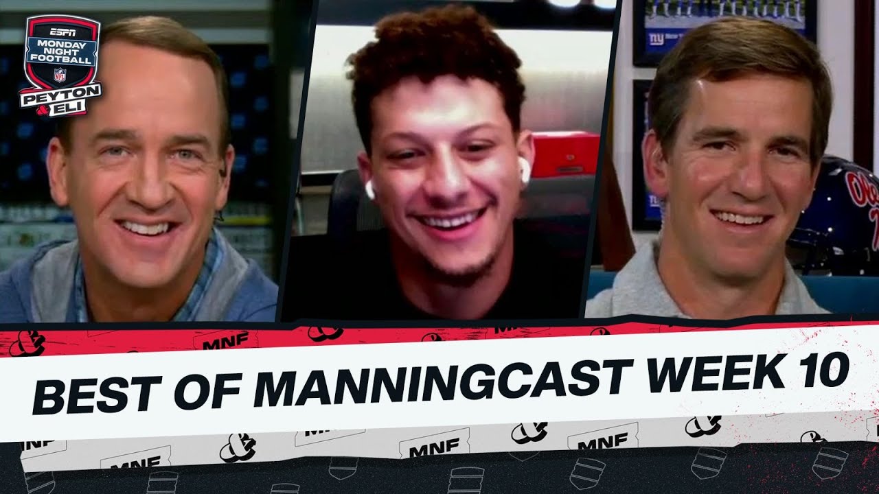 Best of the ManningCast Week 10 | Monday Night Football with Peyton & Eli