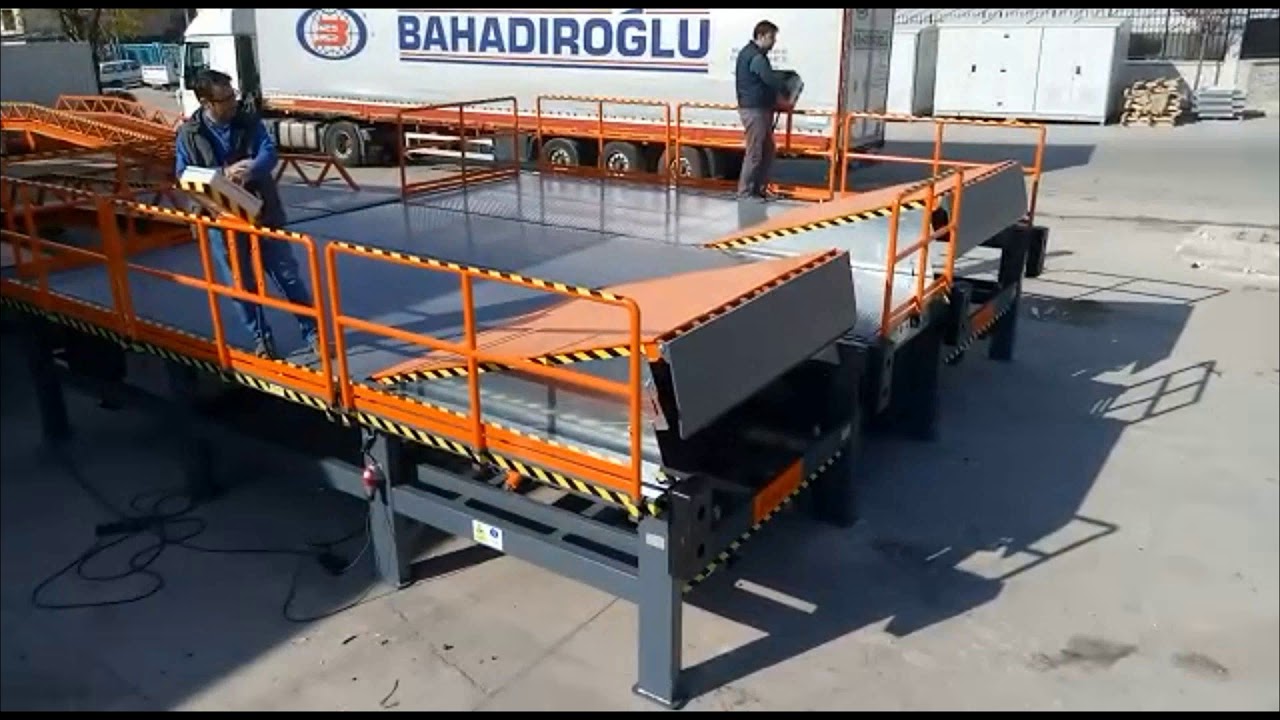 Mobile Loading Ramp, Platform and Hydraulic Dock Leveler
