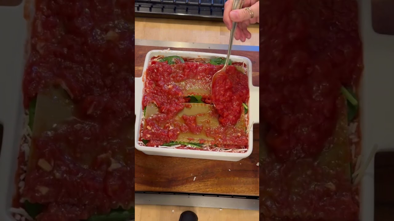 What&rsquo;s for dinner? Quick and easy lasagna! #vanlife #glutenfree #dinner