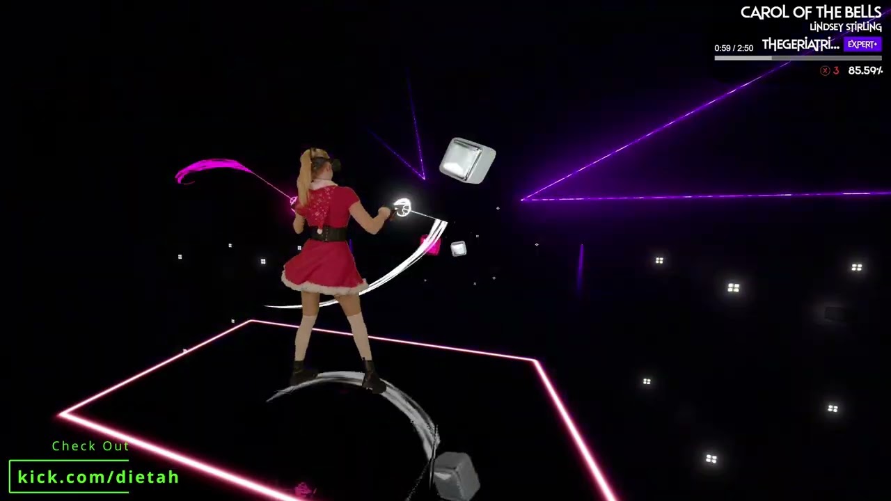 Merry Christmas! Lindsey Stirling-Carol Of The Bells | Beat Saber