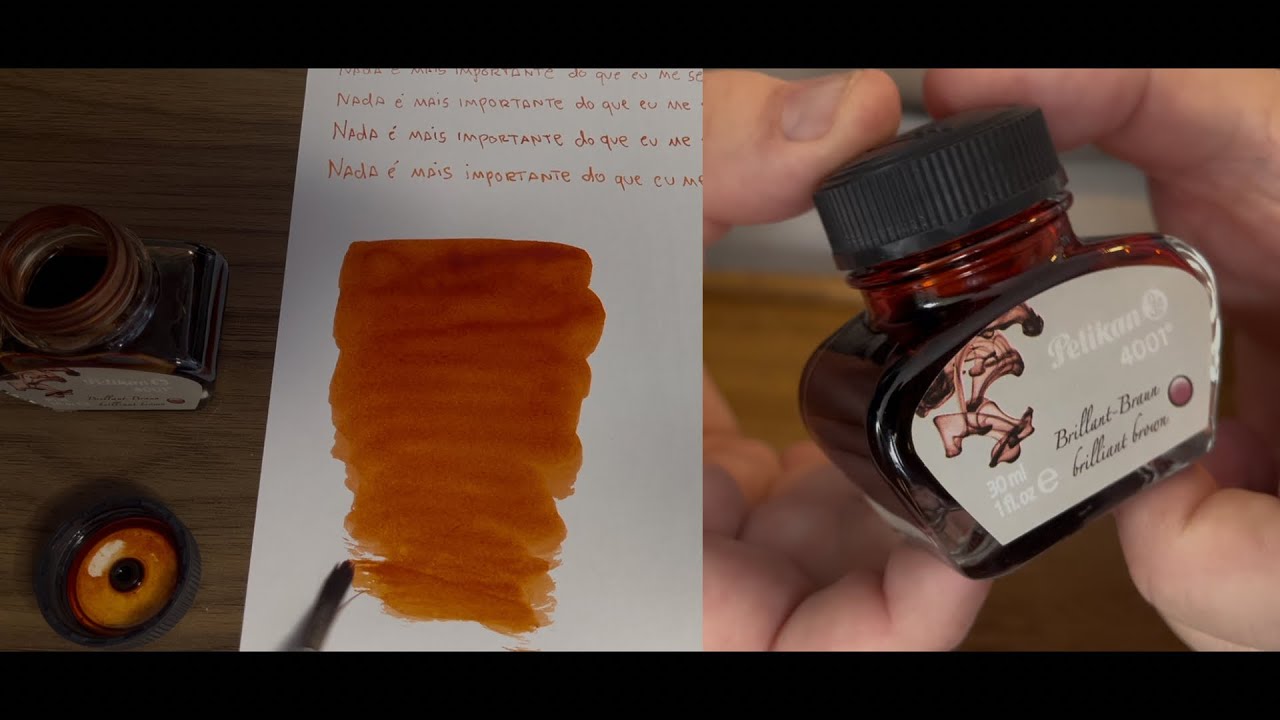 Pelikan 4001 Brilliant Brown - Análise Completa e Testes na Prática