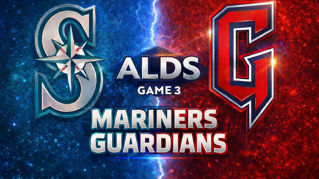 Guardians @ Mariners - ALDS 2025/26 (Game 3)