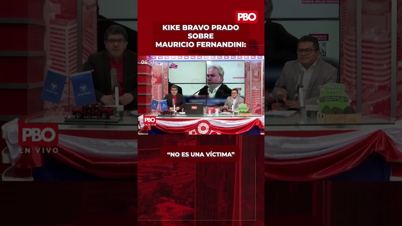 Kike Bravo Prado sobre Mauricio Fernandini: 