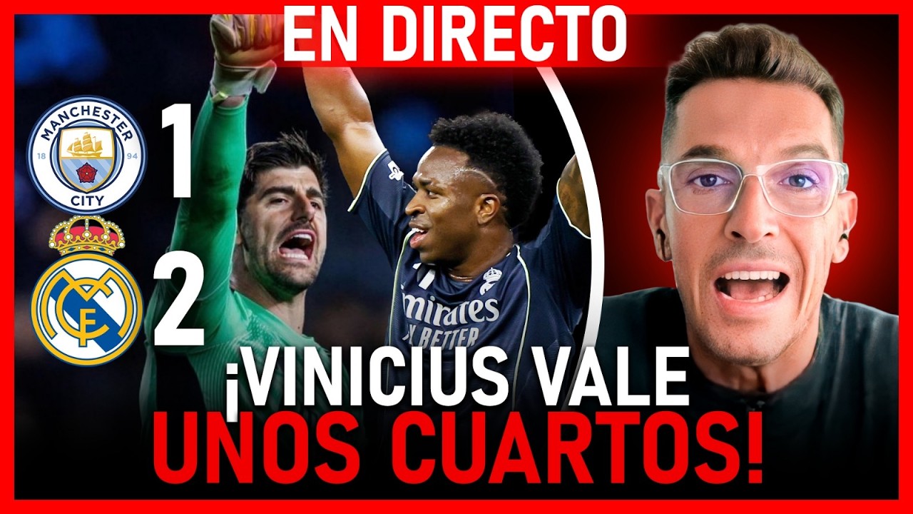 🚨🚨A CUARTOS... Y SIN SUFRIR | MANCHESTER CITY – REAL MADRID