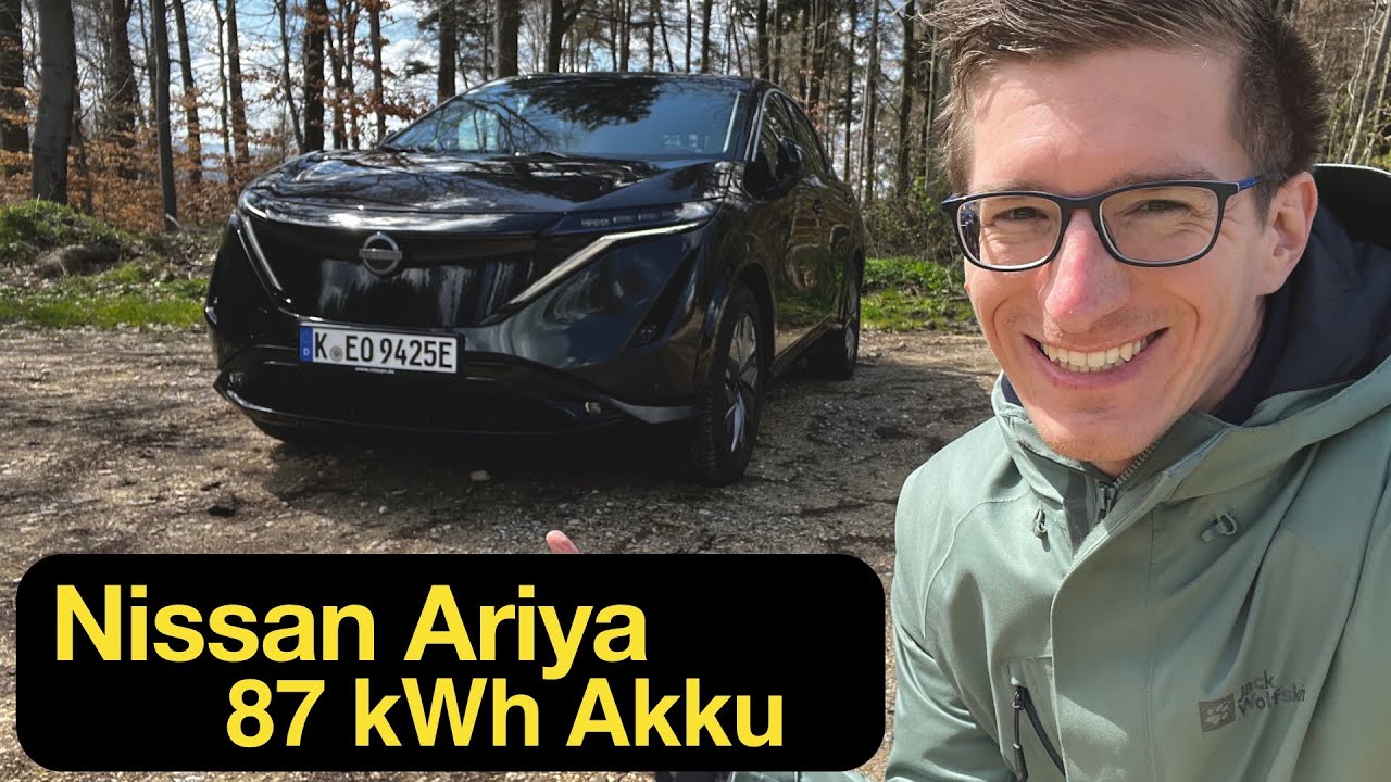 🔋 2023 Nissan Ariya 87 kWh: 750 Kilometer bis zum Pflicht-Ladestopp [4K] - Autophorie