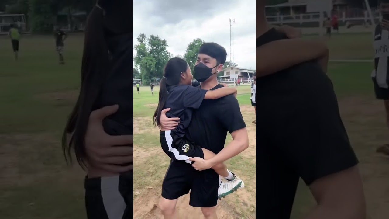 ความสุขของคนเป็นพ่อ คือเห็นรอยยิ้มของลูก ขอให้พี่นัดและพี่อ้อยพ่อกับแม่แท้ๆของลูกจ๋า