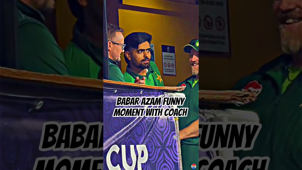 Babar Azam Teasing Usman Khan During Rain Delay #shorts #cricket #babarazam