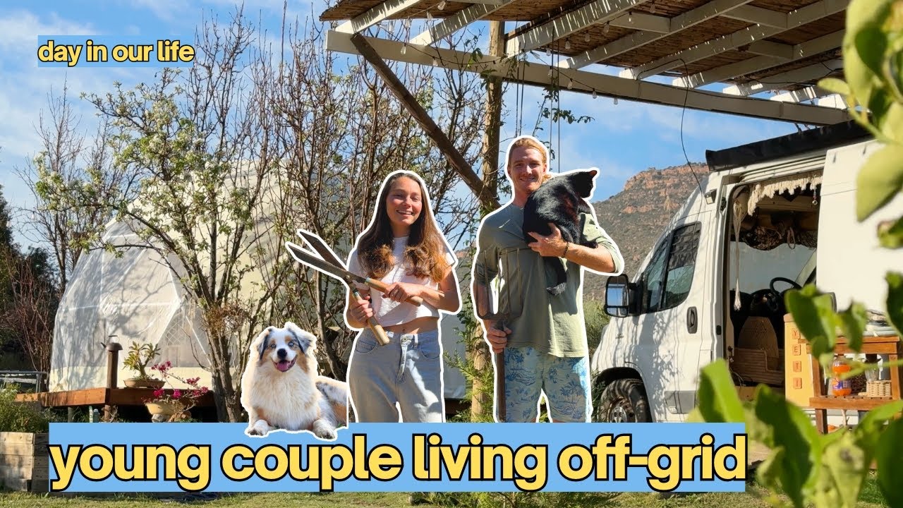Day in the Life Living Off-Grid on our Mountain Farm in South Africa